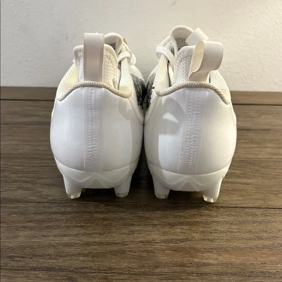 NEW [Adidas] Adizero Scorch Lightweight Football Cleats Black/White Men’s US 14 - Picture 10 of 13